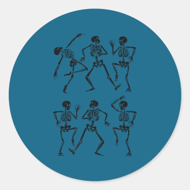 Insrational Dry Bones Rattling Christian Motivatio Classic Round Sticker (Front)