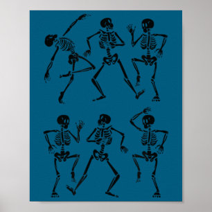 Insrational Dry Bones Rattling Christian Motivatio Poster