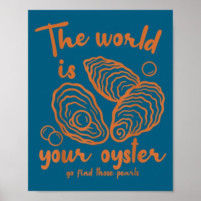 Insred Motivation Ocean The World Is That Your Oys Poster (Front)