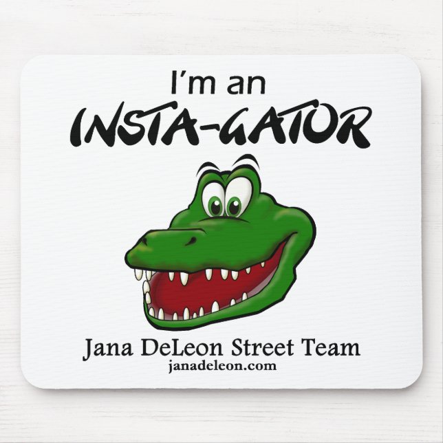 Insta-Gator Mouse Pad (Front)