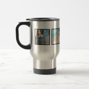 Instagram 4 Photo Custom Travel/Commuter Mug