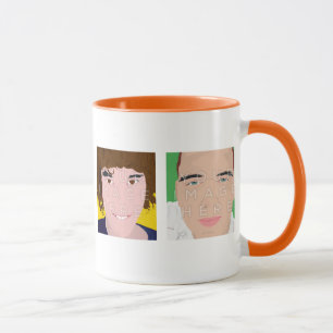 Instagram 4 Photo Personalised Custom Mug Designs