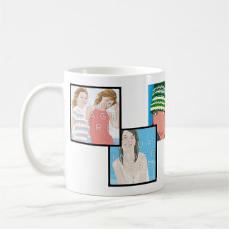 Instagram 6-Photo Customisable Classic Mug Designs