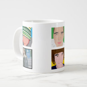 Instagram 6-Photo Personalised Custom Jumbo Mug
