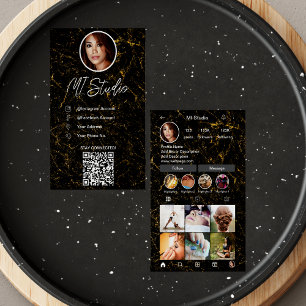 Instagram Business Cards, Influencer, Aesthetician Business Card