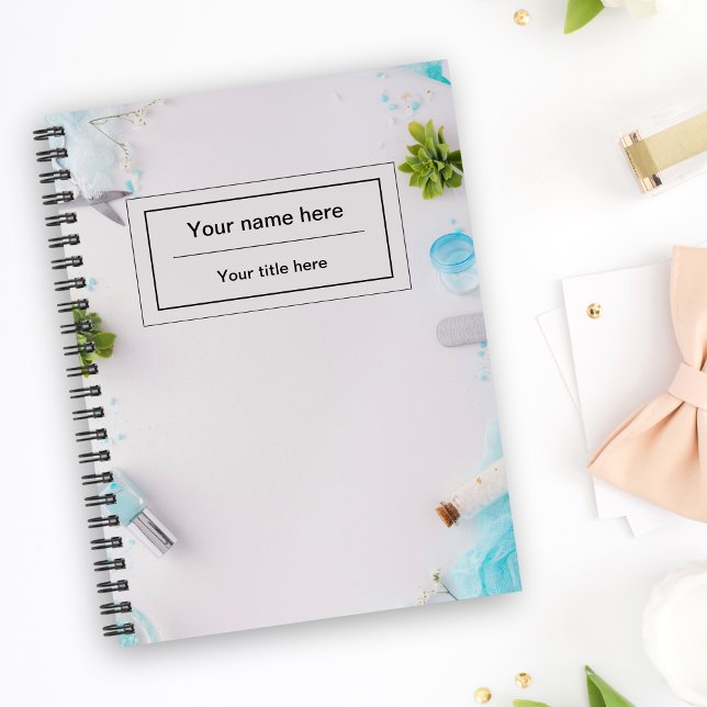 Instagram Business Cards, Influencer, Aesthetician Notebook (Creator Uploaded)