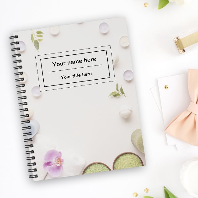 Instagram Business Cards, Influencer, Aesthetician Notebook (Creator Uploaded)