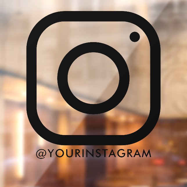 instagram business social media window car decal (Sheet 2)