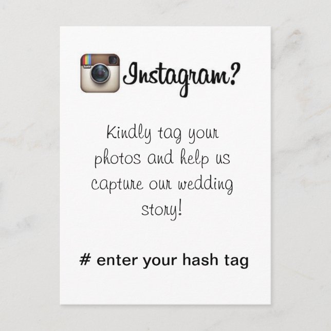 Instagram Card (Front)