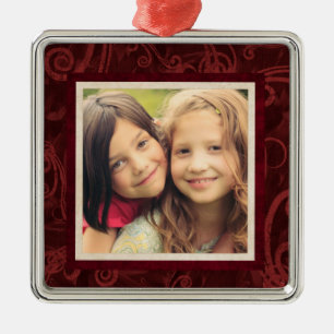 instagram chrismas photo magnets metal tree decoration