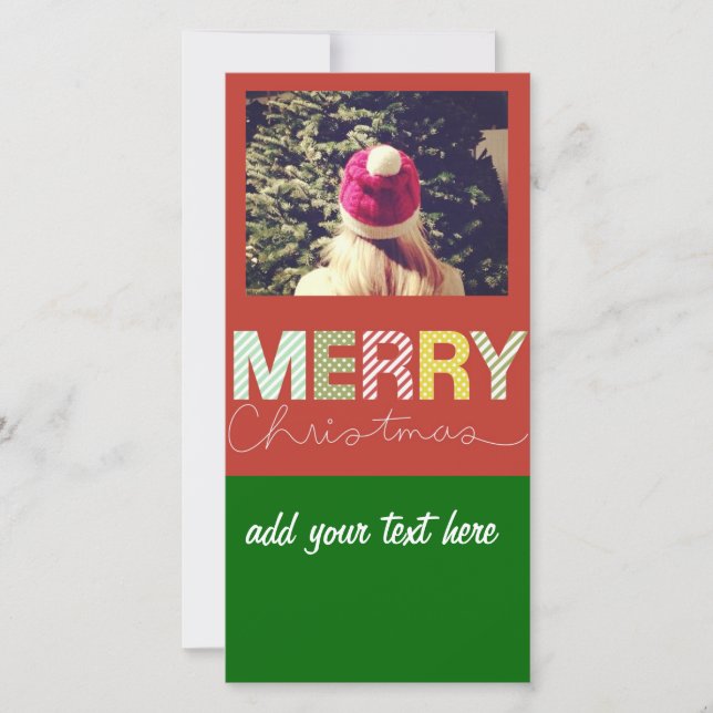 instagram christmas holiday card (Front)