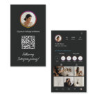 Instagram Dark Theme QR Code 7 Photo Social Media