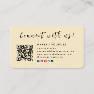 Instagram Facebook Connect with us Lemon Meringue Business Card