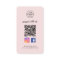 Instagram Facebook QR Code | Social Media Pink