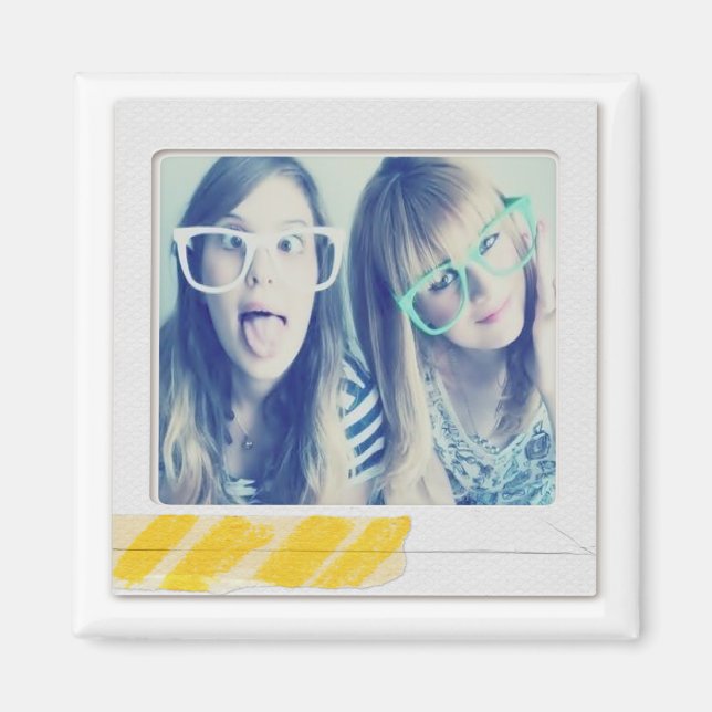 instagram friend photo magnet (Front)