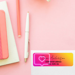Instagram Influencer Return Address Labels