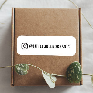 Instagram Label Your Instagram Name Sticker