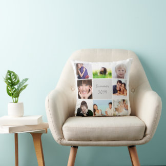 Instagram Modern Stylised Your Photos Cushion