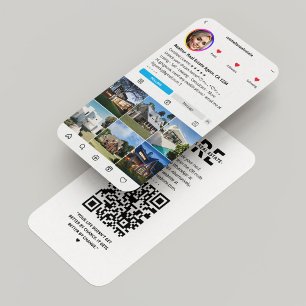 Instagram Mortgage Broker Realtor Consulting  Business Card