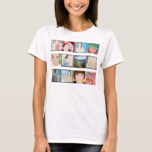 Instagram Mosaic Photo Personalised Ladies Apparel T-Shirt
