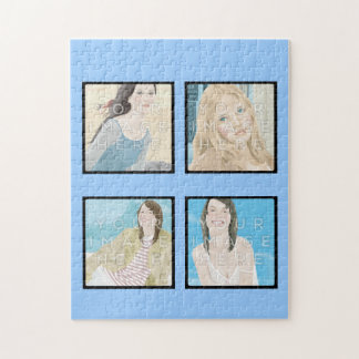Instagram Personalised 4 Photo Puzzle