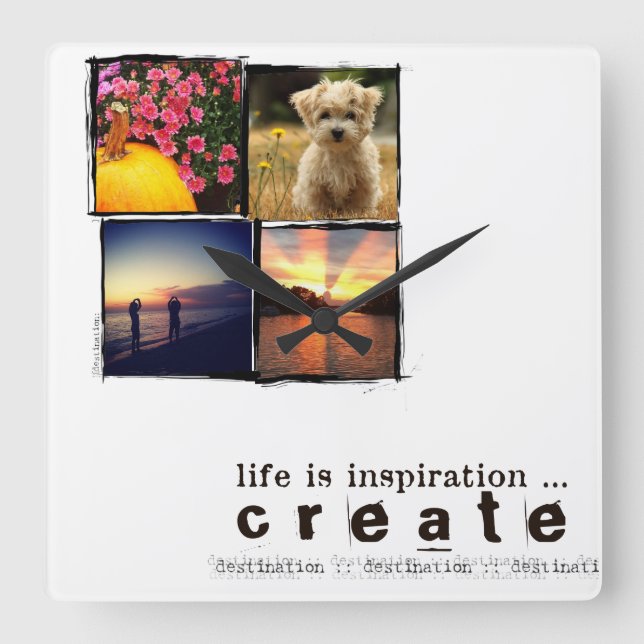 instagram photo clock (Front)