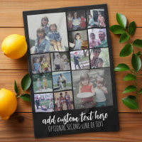 Instagram Photo Collage - 14 photos - script text