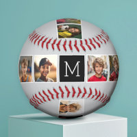 Instagram Photo Collage Monograms - Grey and Black
