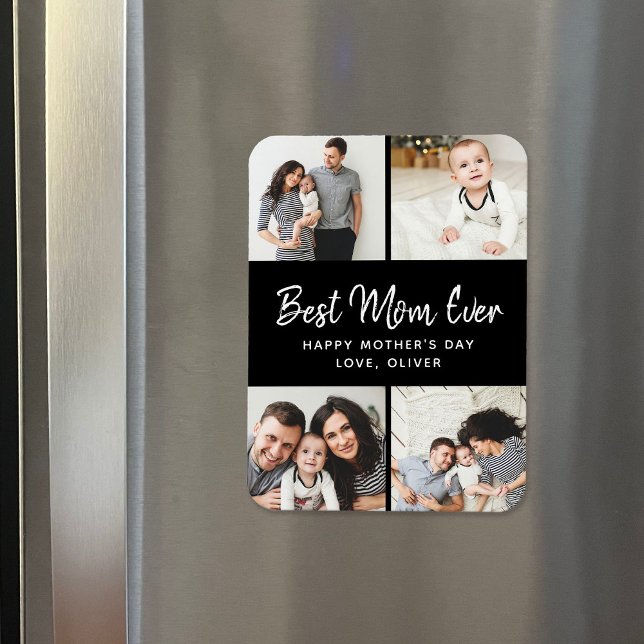 Instagram Photo Collage Mother's Day Gift Magnet (Creator Uploaded)
