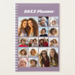 Instagram Photo Collage - Up to 14 photos Orchid Planner<br><div class="desc">A design with a basic background. Use up to fourteen square photos to create a unique and personal gift. If you need to adjust the pictures,  click on the customise tool to make changes.</div>