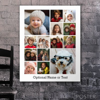 Instagram Photo Collage - Up to 14 photos White