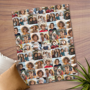 Instagram Photo Collage - Up to 16 photos Fleece Blanket