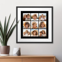 Instagram Photo Collage with 9 photos