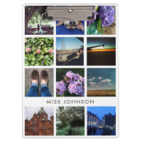 Instagram Photo Grid Clipboard - white
