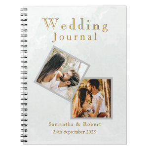 Instagram Photo Watercolor Wedding Journal