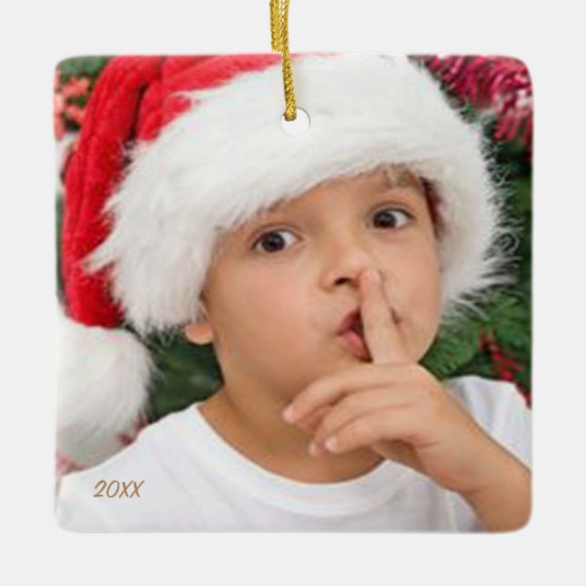 Instagram Photos Ornament (Front)