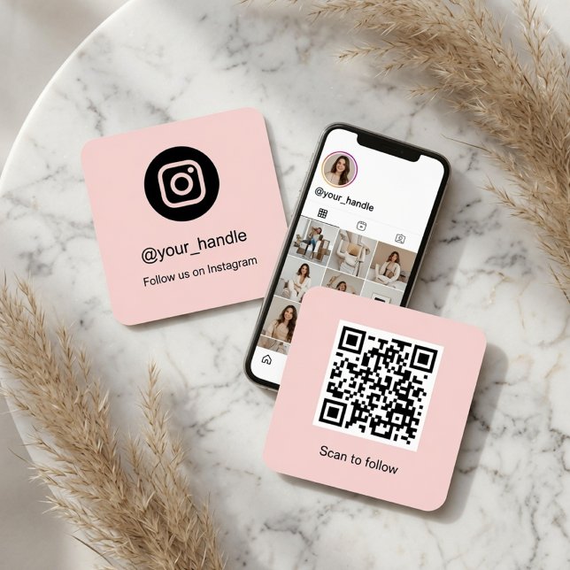 Instagram QR Code Business Card | Personalised (Creator Uploaded)