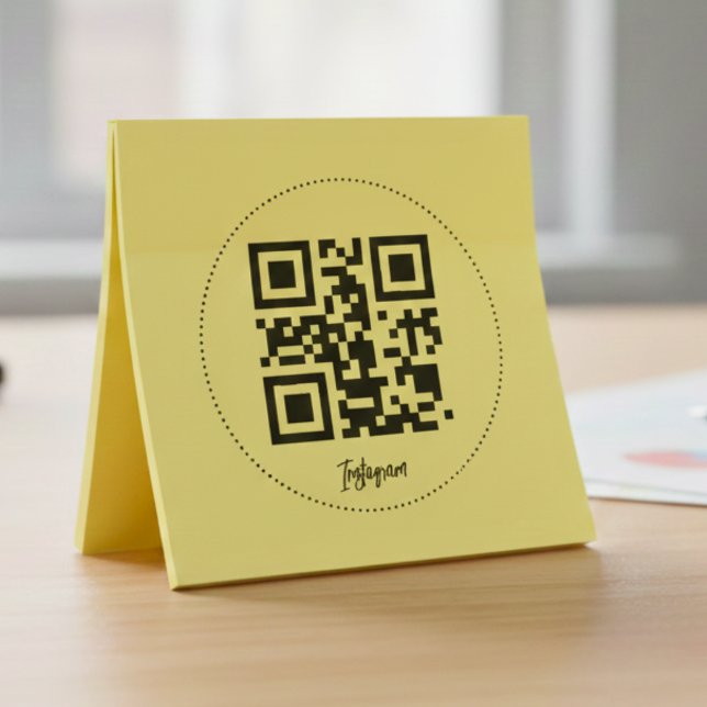 Instagram QR Code Self-Inking Rubber Stamp (Instagram QR Code Self-Inking Rubber Stamp)