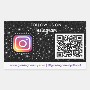 Instagram QR Code Sticker   Business Branding