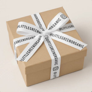 Instagram  Ribbon   Your Instagram Name  ID Ribbon Satin Ribbon