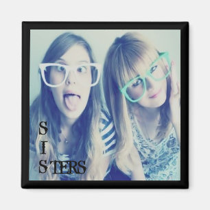 instagram sisters photo magnet