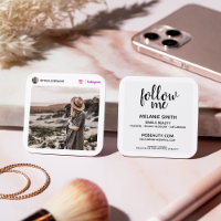Instagram social media photo modern white minimal