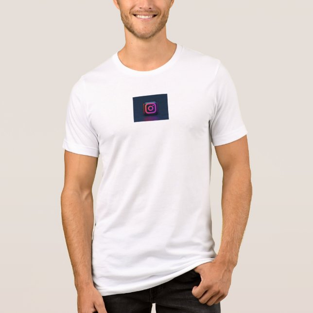 Instagram  Tri-Blend shirt (Front)