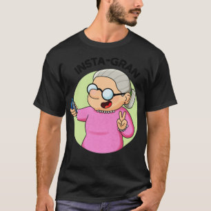 Instagran Cute Social Media Grandma betting cool T-Shirt