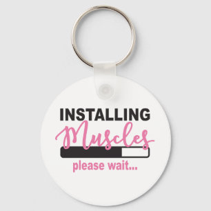 Installing Muscles Please Wait Key Ring