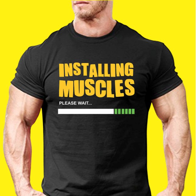 Installing Muscles T-Shirt (Creator Uploaded)
