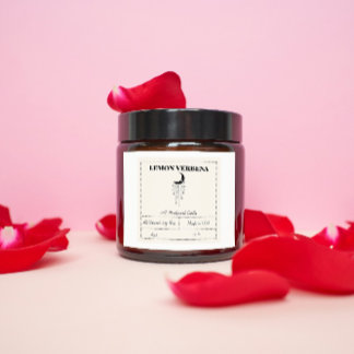 Instant Download Crescent Moon Stars Candle Label Invitation