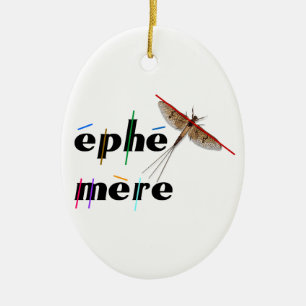 instant ephemeral ceramic tree decoration
