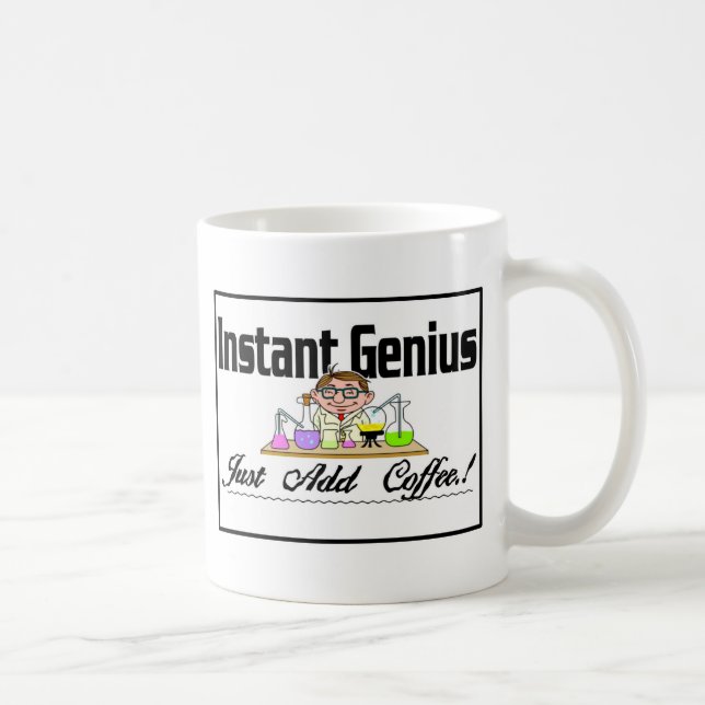 Instant Genius Coffee Mug (Right)