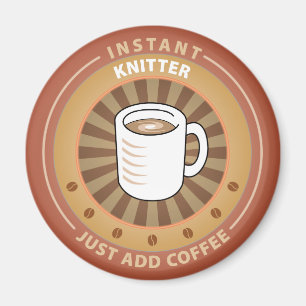 Instant Knitter Magnet